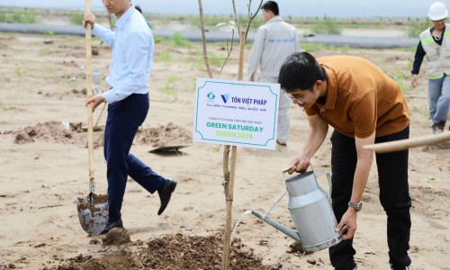 TÔN VIỆT PHÁP ĐỒNG HÀNH CÙNG "NGÀY THỨ 7 XANH"