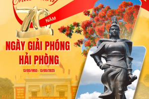 KỶ NIỆM 70 NĂM NGÀY GIẢI PHÓNG HẢI PHÒNG (13/5/1955 – 13/5/2025) TÔN VIỆT PHÁP – TỰ HÀO GÓP SỨC DỰNG XÂY THÀNH PHỐ CẢNG ANH HÙNG.